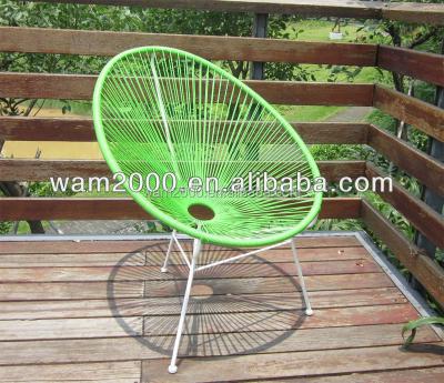 China Classic Steel PE Acapulco Wicker Chair for sale