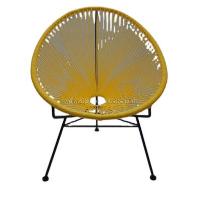 China Industrial Acapulco Rattan All Weather Wicker Sun Chair Wicker Rattan Steel Rattan / Wicker for sale