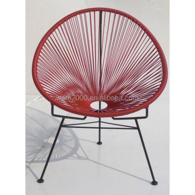 China Industrial New Design Rattan Acapulco Occasional Chair and Chair Wicker Outdoor Restaurant Acapulco Plastic Acapulco Chair for sale