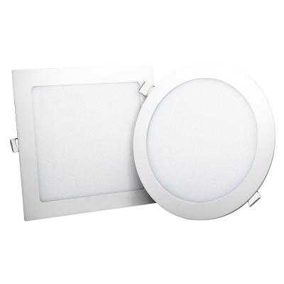 China Modern Long Lifespan LED Panel Light Wholesale Price Round Recessed Led Panel Light No Flickering Ultra Thin Ceiling Downlight 3w 4w 6w 9w 12w 15w 18w 24w for sale