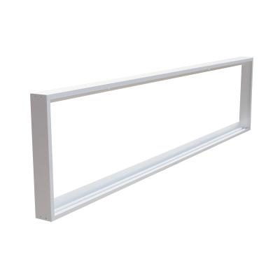 China Long Panel 300x1200 AL Frame Led Panel Bracket Mount Box Kit For Ceiling Panel White Coating Lifespan LED Light Surface for sale