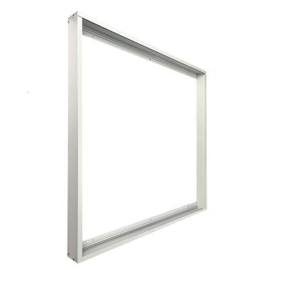 China Wholesale long lifespan LED panel light led 600x600 white aluminum led panel light outdoor support frame aluminum kit for sale