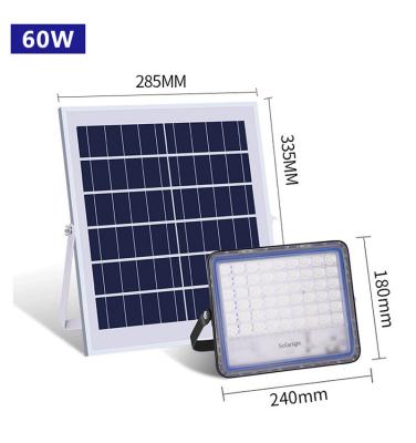 China LANDSCAPE factory direct supply quality outdoor solar flood light led with outdoor remote control led solar flood light for sale