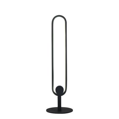 China Lighting Works LED Light Body OEM Switch Power Lighting Style Super Slim Luxury Floor Lamp U Type Modern Standing Floor Lamp for sale