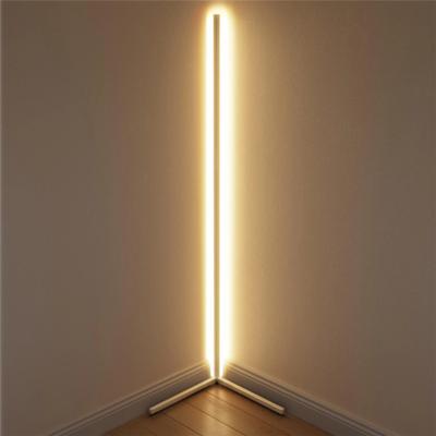 China Lighting Functions Drop Shipping Modern Home Decorative RGB Floor Lamp Corner Remote Control Led Standing Light for sale