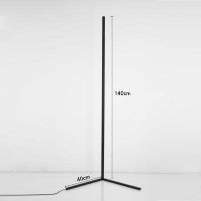 China Lighting Functions RGB Corner LED Smart Nordic Tripod Lighting Floor Stand Lamps For Living Room for sale