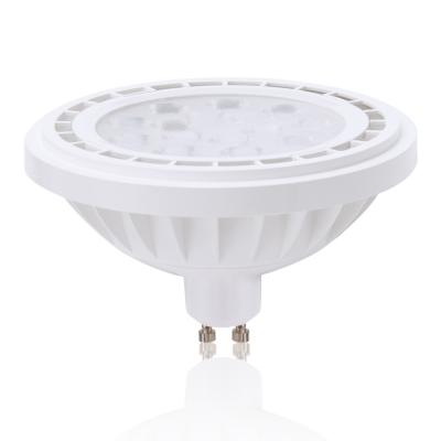 China Modern Ultra Bright 9-15w AR111 Led Spotlight Base Light 12v-265v Qr111 Downlight Dimmable Bulb G53 Gu10 Recessed Source Source for sale