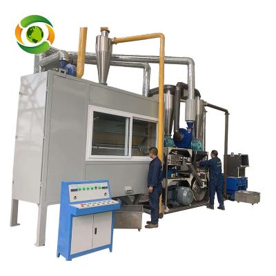 China Chiming Aluminum Panel Heating Aluminum Plastic Recycling ACP Recycling Machine China Low Cost ACP Aluminum Composite Board Stripper Peeling Machine for sale