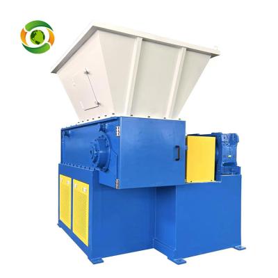 China Recycle Waste Plastic Industrial Double Shaft Shredder Single Shaft Shredding Machine PCB Boards Shredder Rubber Tires Crush Machine for sale