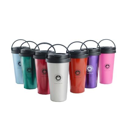 China Sustainable Cold And Heat Insulation Bottle Vacuum Cup Coffee Bottle 304 Stainless Steel Portable Travel Mug for sale