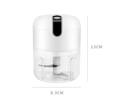 China Sustainable Plastic Rechargeable Electric Mini Vegetable Chopper for sale