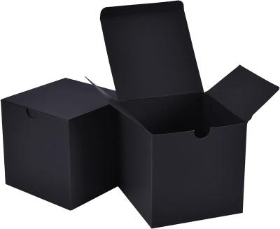 China Handmade Custom Paper Boxes Kraft Paper Box Small White Cardboard Black Paper Box With Printing for sale