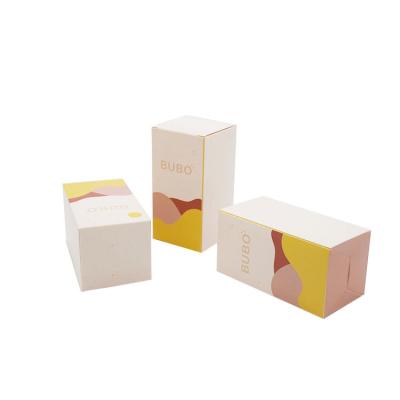 China Recycled Materials Customized Beauty Skin Care Box Packaging Fold Up Perfume Bottle Packaging Boxes for sale