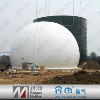 China Superpolyester fabrics with PVC coated 2015 customized gas racks/storage tank/gas holder for biogas fertilizer plant for sale