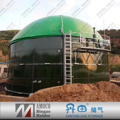 China Industry Fuel Facory Price Dual Membrane Gas Storage Tank, Mounted On Biogas Digester for sale