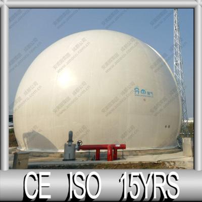 China Industry Fuel 2016 Hot Sales CE Certify Double Membrane 10000m3 Biogas Storage Tank For Biogas for sale