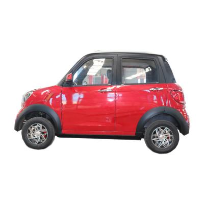 China Leather KEYU Lower Price High Speed Small  4 Wheel Cheap Electric Adult Car With 5 Seats for sale