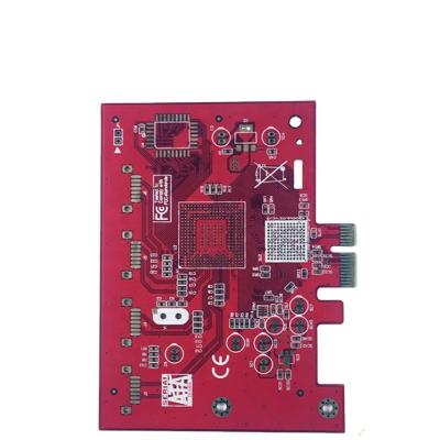 China Security Date Transmission Customized Keyboards Red PCB For Gaming Keyboard And Mechanical Keyboard for sale