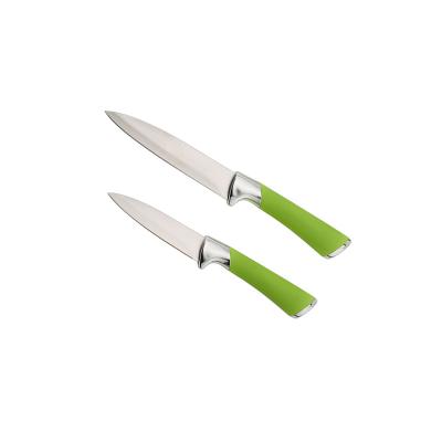 China Sustainable Hip-house 5 Piece PP Handle Kitchen Cutting Tools Stainless Steel Knife Set for sale