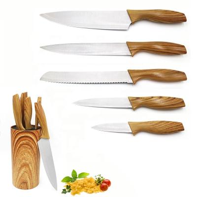 China Sustainable Professional OEM Hip-Home Paring Knife Stainless Steel Blade Kitchen Sharper Set of Knives for sale