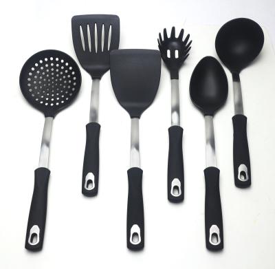 China OEM Sustainable Kitchen Accessories Maker Nylon Hip-Home Tools Kitchen Utensils Set Kitchen Accessories Cooking Tool for sale