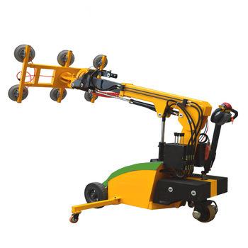 China Transport vacuum robot automatic glass rotary glass lifting lifter/glass lifting machine for sale