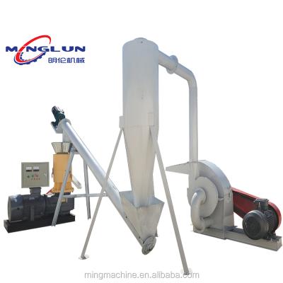 China Factory biomass grass sawdust wood pellet machine line price for sale