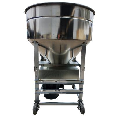 China Universal Stainless Steel Mixer Stainless Steel Animal Mixer For Animal Feed Raw Material Mixing for sale