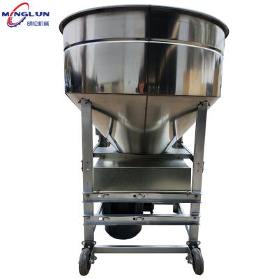 China Portable Universal Feed Mixer Stainless Steel Stainless Steel Pellet Mixer Machine for Poultry, Animals and Vegetables for sale