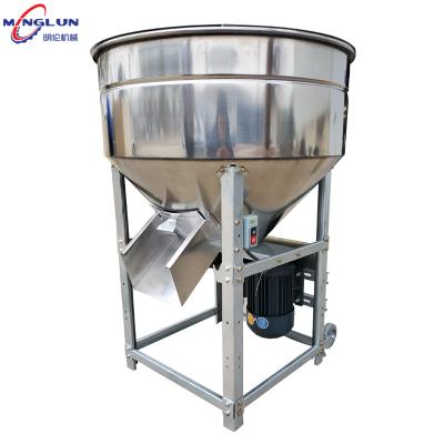 China Hot Selling Universal Stainless Steel Animal Mixer Stainless Steel Pellet Mixer for Coating Processing of Animal and Vegetable Feed for sale