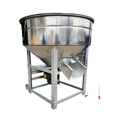 China Plastic Particle Stirring Pellet Grinder Mixer Material Stainless Steel Mixer Used For Mixing Solid Granular Raw Materials for sale