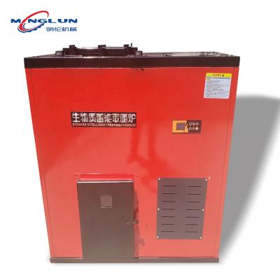 China Intelligent Temperature Control New 60Kw Chili Minglun Automatic Feeding Dustless Biomass Wood Pellet Boiler for sale