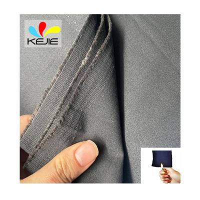 China 100% Cotton Spandex Twill Fabric Flame Retardant Dyed Woven Fabric For Workwear for sale