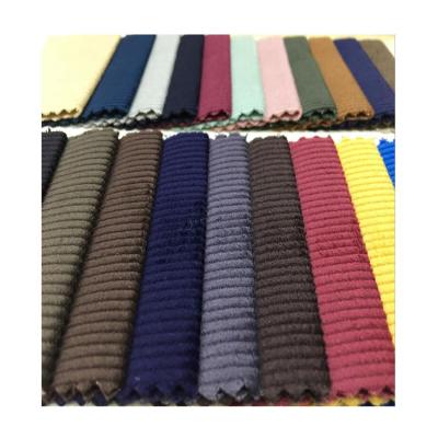 China Shrink-Resistant Fantastic quality wholesale 100% cotton stretch corduroy textile fabrics 14w for sale