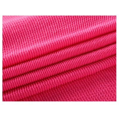 China High Quality Rib Knit Swimwear Fabric China Guangdong QUICK DRY Low Price Stripe Nylon Spandex Knitted Rib Fabric for sale