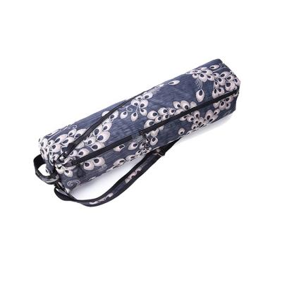 China High Quality Polyester And Spandex Women Large Canvas Folding Yoga Bag for sale