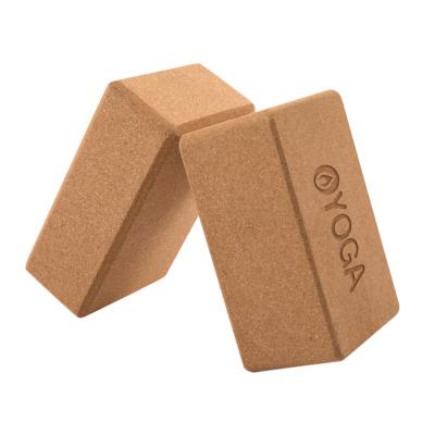 China Eco Friendly Custom Copy Yoga Accessories Yoga Block Logo Cork Yoga for sale