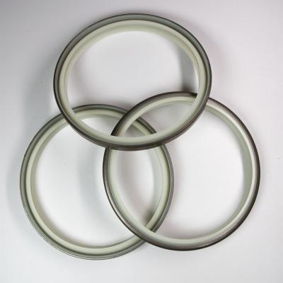 China oil & Dust Resistance In-stocks For Cheap DKBI /DK PU Wiper Seals Hydraulic Cylinder Dust Rubber Seals With Metal Seal Supplier for sale