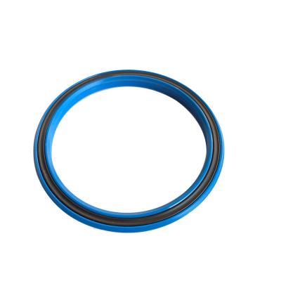 China PU and NBR Reinforced Head Seal Anti-pressure and Anti-Wear U-Seal + Rubber Star Ring for sale