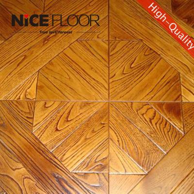 China Traditional Engineered German Parquet Flooring 3D Laminate Flooring for sale