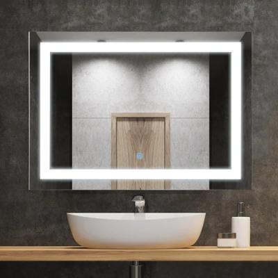 China 5mm Anit-rust Copper Free Mirror Wall Mounted 6mm Vanity Enlargement Led Fog Mirror Modern for sale