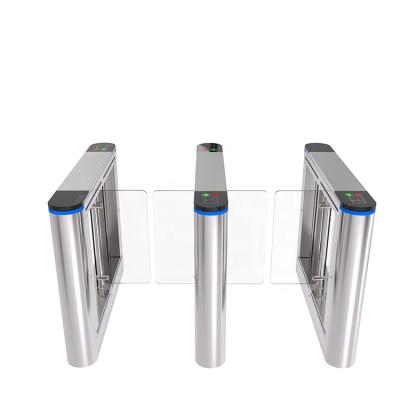 China Card Reader Access Control Swing Turnstile Gate System Automatic Security Gate Turnstile For Supermarket for sale