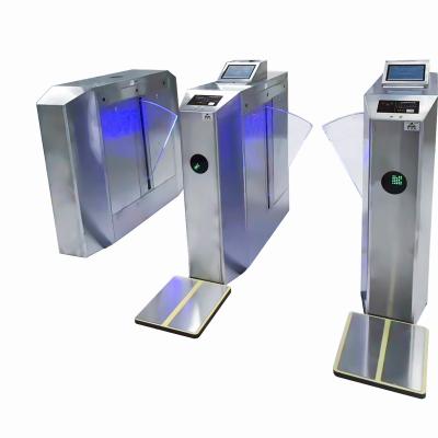 Κίνα Swing barrier gate Access Control Solution integrated with built-in module for ESD test access control turnstile προς πώληση