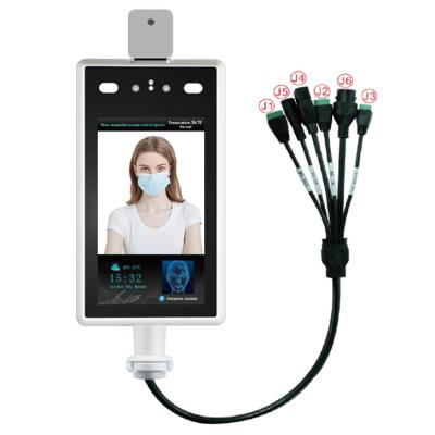 China temp sensor & face recognition with temperature checking function for sale