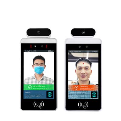 중국 Security access control system Face Recognition Device temperature measurement face recognition camera 판매용