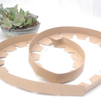 China Transport Pad 100% Paper Recycle Round Edge Protectors Used For Circle Workpiece for sale