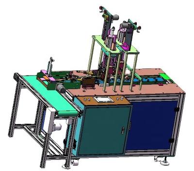 China N95 11 Servo Motor Face Mask Making Ultrasonic Welding Nose Bridge Mask Machine With High Performance From China for sale