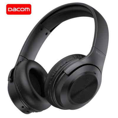 China Compatible with Dacom HF004 IPX5 Bluetooth iPhone Dacom HF004 IPX5 Bluetooth Waterproof Wireless Headphones 3.5mm Tangle Free Foldable Stereo Jack Wired Cord On-Ear Headset for sale