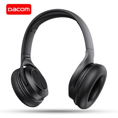 China Compatible with iPhone Dacom 2 in 1 Speaker&Headphones with Microphone Bass Wireless Headphones Deep Over Ear, Comfortable Protein Earpads for sale