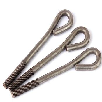 China Carbon Steel M20 Steel Anchor Bolt Galvanized Concrete Construction Base Anchor Bolt / L Bolt for sale